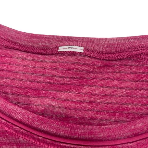 Lululemon Another Mile Short Sleeve - Heathered Violet Red - Picture 6 of 11